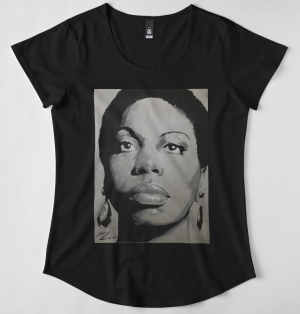 Nina Simone-Lady Jazz - Music and Charisma T-Shirt – Image 3