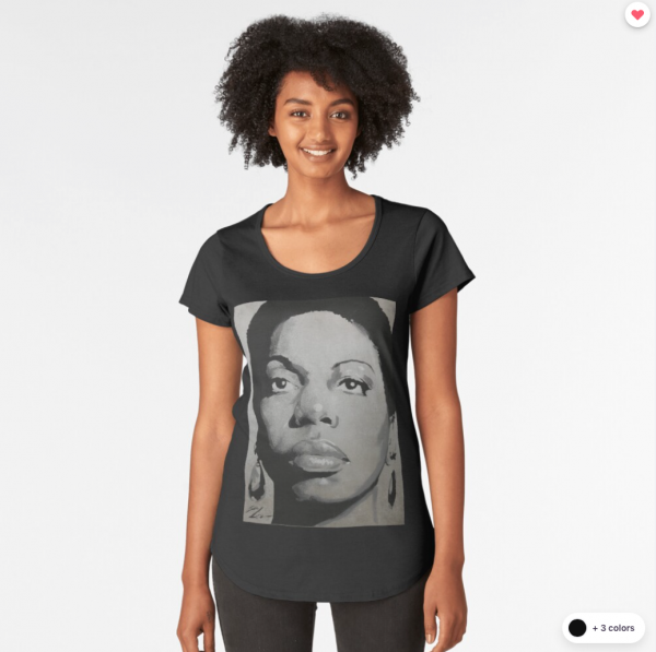 Nina Simone-Lady Jazz - Music and Charisma T-Shirt