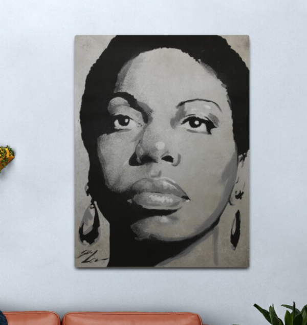 Nina Simone - Lady Jazz - Music and Charisma Metal Print – Image 3