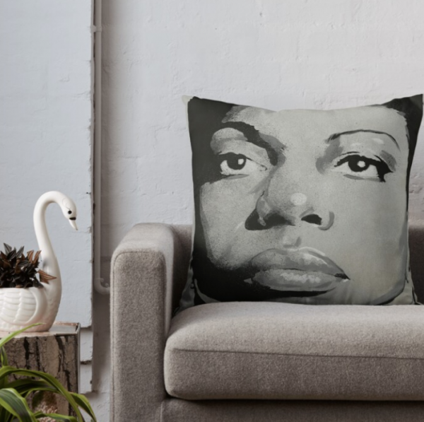 Nina Simone - Lady Jazz - Music and Charisma Throw Pillow – Image 4