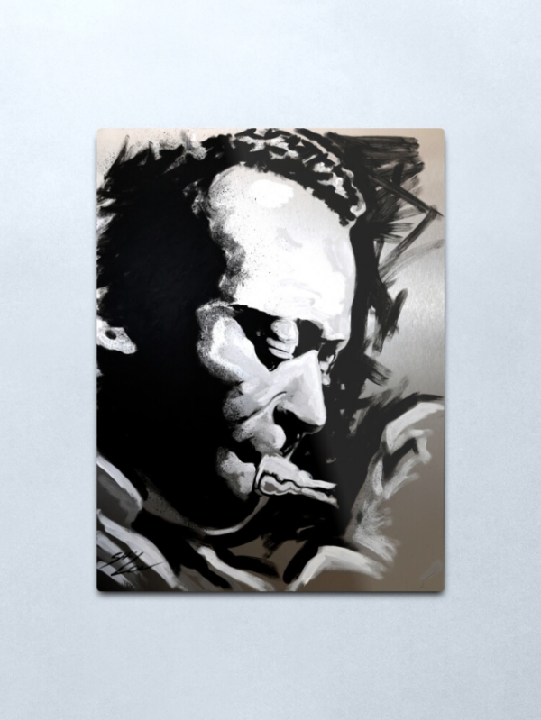 Miles Davis-Trumpet and All That Jazz Music Legend Metal Print – Image 3