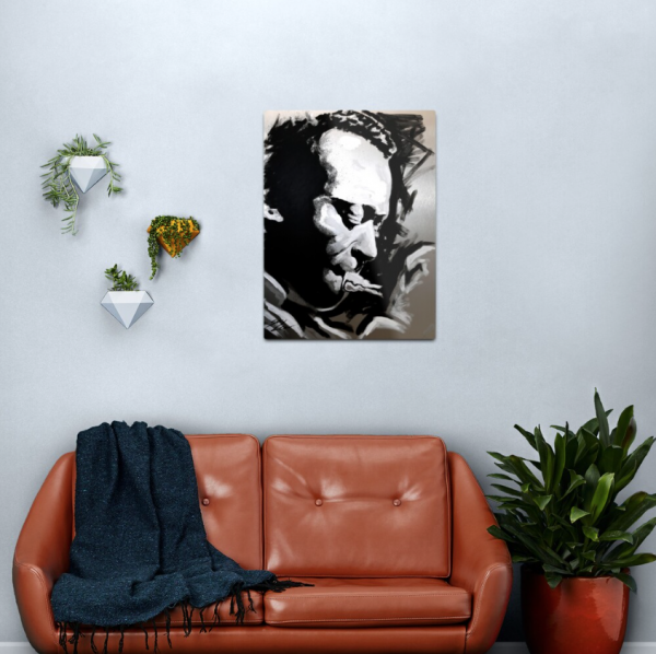 Miles Davis-Trumpet and All That Jazz Music Legend Metal Print – Image 4